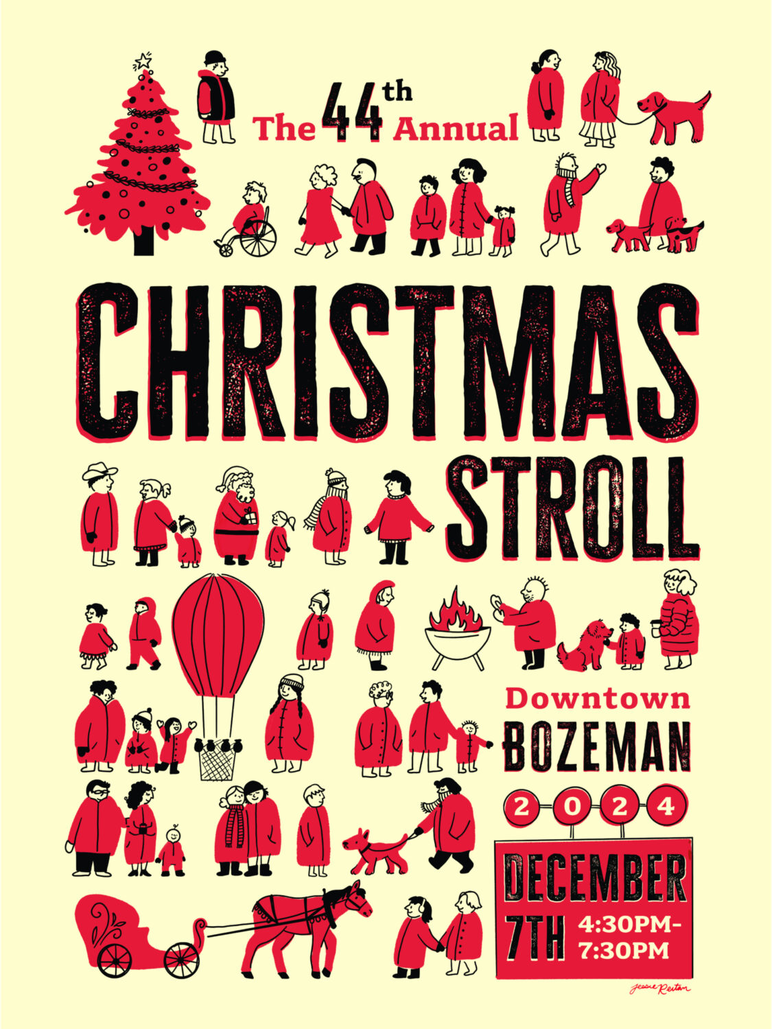 Christmas Stroll Poster Contest – CALL FOR ART